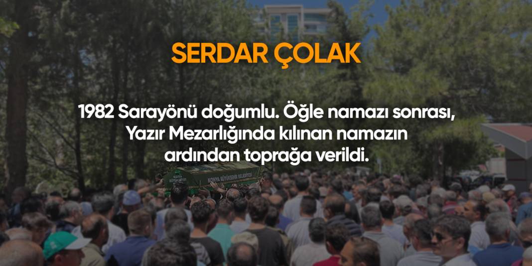 Konya'da bugün vefat edenler | 19 Mayıs 2025 16